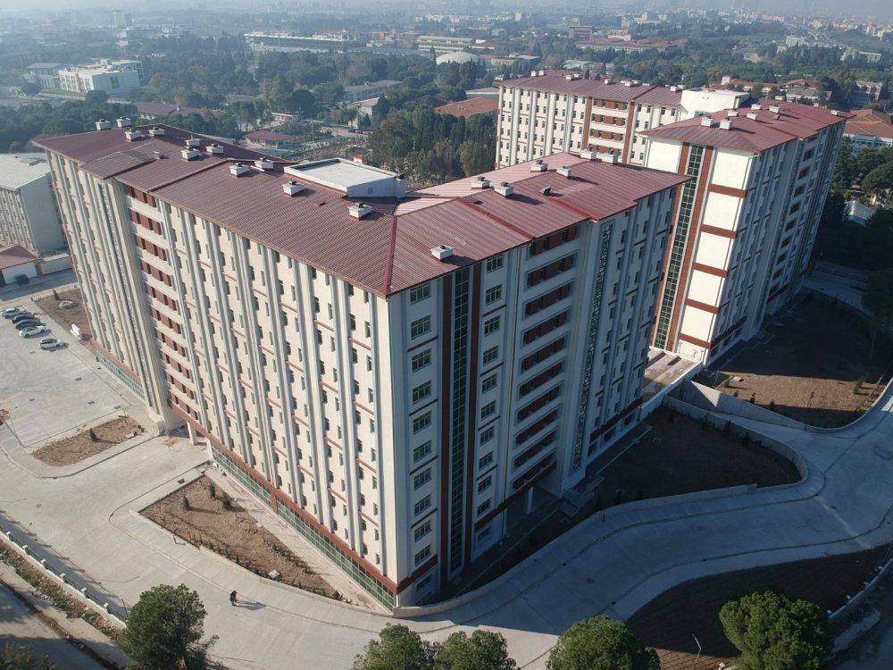 İZMİR EGE ÜNİV. 6000 KİŞİLİK  ÖĞRENCİ YURDU 1.ETAP